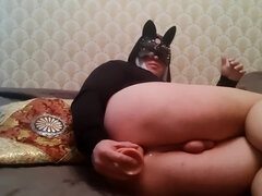 Amatorka, Analny, Duży tyłek, Dildo, Masturbacja, Rosyjski, Solo, Wibrator