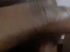 A Man Is Engaging in a Personal Journey of Pleasure