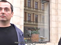 Blond, Pijpbeurt, Man die toekijkt, Tsjechisch, Hardcore, Gezichtspunt, Realiteit, Tiener