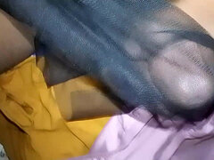 Afrikanisch, Crossdresser, Selbstgemacht, Masturbation, Solo