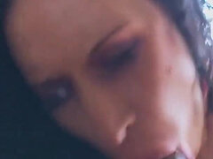 Vakker, Cougar, Sperm skott, Bestemor, Raseblandet, Moden, Milf, Synsvinkel