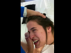 Aufs gesicht abspritzen, Selbstgemacht, Natürlich, Zierlich, Pov, Schlucken, Eng, Titten