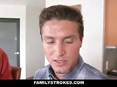 Stepfather gobbles while stepson eats step-mother for breakfast- Melissa Lynn