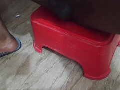 Verga grande, Indio, Masturbación, Maduro, Solo