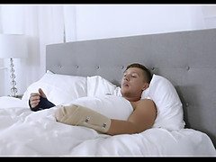 Leie, Blasen, Geschnappt, Schwanz, Handjob, Küssen, Massage, Orgasmus