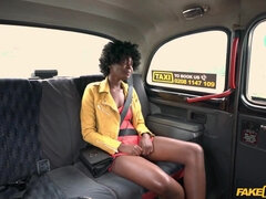 Short-haired ebony called Zaawaadi boned by kinky taxi driver