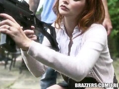 Stocking, deep throat, boulder-holders