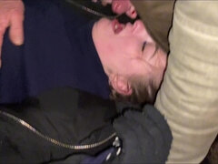 Danish Slut's Wild Public Passion in Dogging