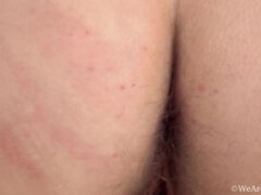 Arsch, Blondine, Behaart