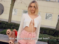 Breasty shameless vixen Lya Missy gets pounded outdoor