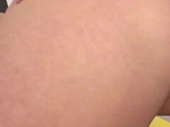 My cock rammed into her asshole - she scream like a whore