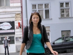 Enthousiasteling, Pijpbeurt, Tsjechisch, Hd, Gezichtspunt, Realiteit, Tiener, Vrouw