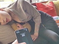 Amateur, Couple, Fait maison, Orgasme, De plein air, Public, Jouets