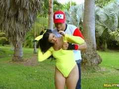 Nero, Brunetta, Gola profonda, Capellona, Tette naturali, Piercing, Figa, Tette