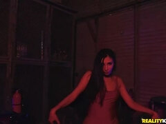 Flashing Lights make Gianna Dizzy amp  Horny!