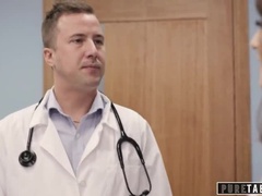 Lexi Luna Cheating Wife Takes Double Creampie from Strangers in Doctor's Office