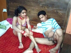 Desi Bhabhi Catches Devar Masturbating - Dirty Talk & Hardcore Fucking in Hindi Web Series