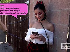 Emily Willis gets her tight asshole destroyed by Hookup Hotshot's massive shaft