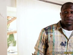 Kali Roses Takes Rob's BBC In Her Neighbour's House