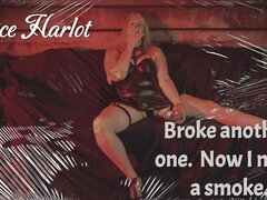 Smoking After BDSM Session