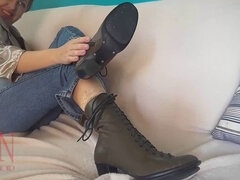 Botas, Tacones, Pelirrojo