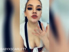 큰 엉덩이, 오랄섹스, 입에 사정, 수음, 젖꼭지, 오르가슴, 청소년, 장난감들