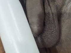 Enthousiasteling, Stel, Handbeurt, Indisch, Rijpe lesbienne