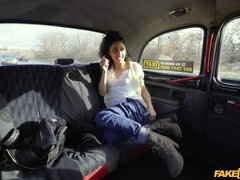 Cul, Bottes, Brunette brune, Voiture, Cuir, Pov, Fessée, Tatouage