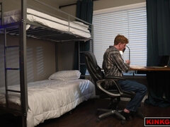 Pale ass turns RED from endless spanking!