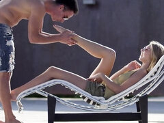 Leie, Grosser schwanz, Blasen, Hundestellung, Natürlichen titten, Rasiert, Jungendliche (18+), Titten