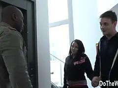 Cul, Noire, Hd, Interracial, Léchez, Chatte, Criant, Épouse