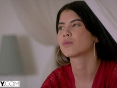 Cul, Brunette brune, Tchèque, Queue, Doigter, Hard, Chevaucher, Nénés