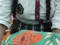 School Girl Fucked Hard - Hindi Desi Porn with Audio