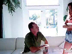 Oral job, bony, nubile