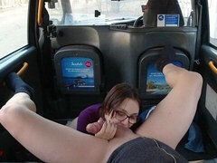 An awesome doggy style fuck session on the backseat with a hot babe