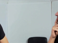 Rubia, Mamada, Semen en la boca, Linda, Doble penetracion, Sexo duro, Hd, Trio