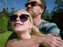 Blond Hair Girl Braceface Begs For Big Cock 1 - Don't Break Me