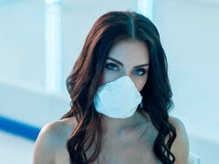 Brunett, Gapande, Handjobb, Underkläder, Onani, Naturliga tuttar, Solo, Tonåring