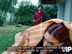 아기, 오랄섹스, 바람핀, 여자친구, 하드코어, 야외의, 셀카, 빨간 머리