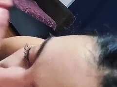 아마추어, 큰 음경, 오랄섹스, 대학교, 커플, 라티나, 경찰