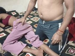 Bhabhi gets wild with her brother-in-law while pleasure floods out