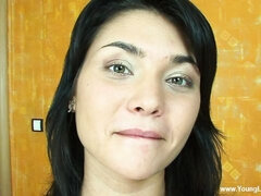 In den arsch, Arsch, Schwarz, Blasen, Braunhaarige, Hundestellung, Milf, Rasiert