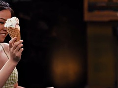 69 negenenzestig, Aziatisch, Mooi, Schattig, Vingeren, Lesbisch, Tiener, Tieten likken