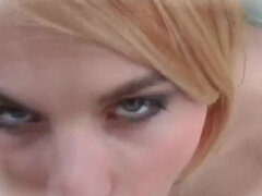 Olga's Crazy Outdoor Blowjob with Big Cock BBC Doggy Style