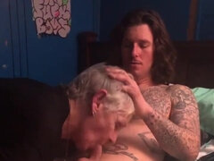 Blondin, Avsugning, Familj, Mogen, Fitta, Verklighet, Slampa, Tatuering