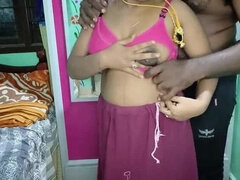 Hot Tamil Mom Lavanya Fucks in Missionary - Big Milky Boobs & Close-Up Action