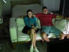 美女, フェラチオ, 茶髪の, イく瞬間, チン, 手コキする, 自家製, ハメ撮り