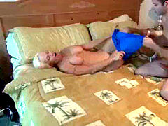 Femme couguar, Couple, Français, Voyeur