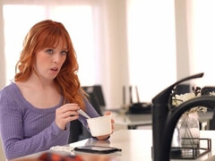 Gros seins, Sucer une bite, Doigter, Léchez, Mère que j'aimerais baiser, Chatte, Rousse roux, Rugueux