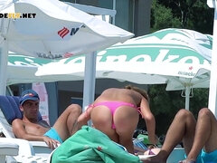 Amateur, Plage, Brunette brune, Hd, Nudiste, Public, Adolescente, Voyeur